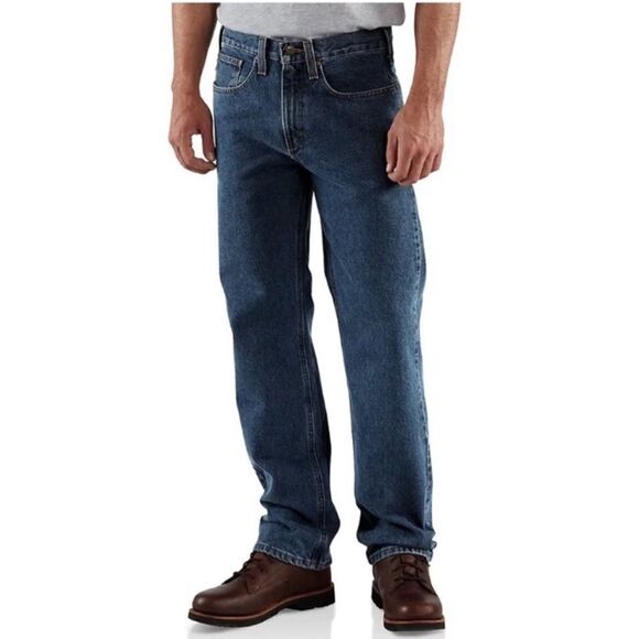 Carhartt Traditional Fit Blue Jeans | Size 34 x 30 - Picture 1 of 9